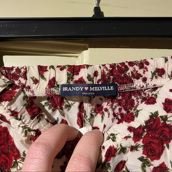 Brandy Melville Rose Shorts - Picture 3 of 6